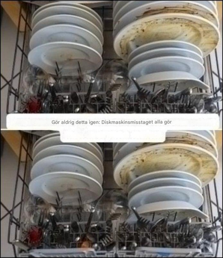 Gör aldrig detta igen: Diskmaskinsmisstaget alla gör