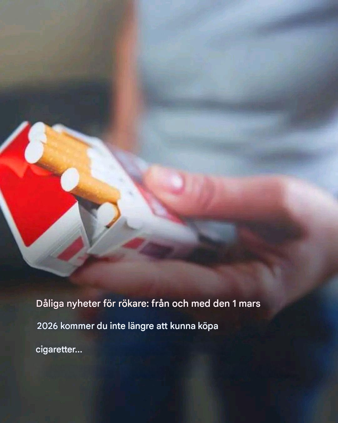 Priset på ett paket cigaretter: skatt, marginal och prisökning