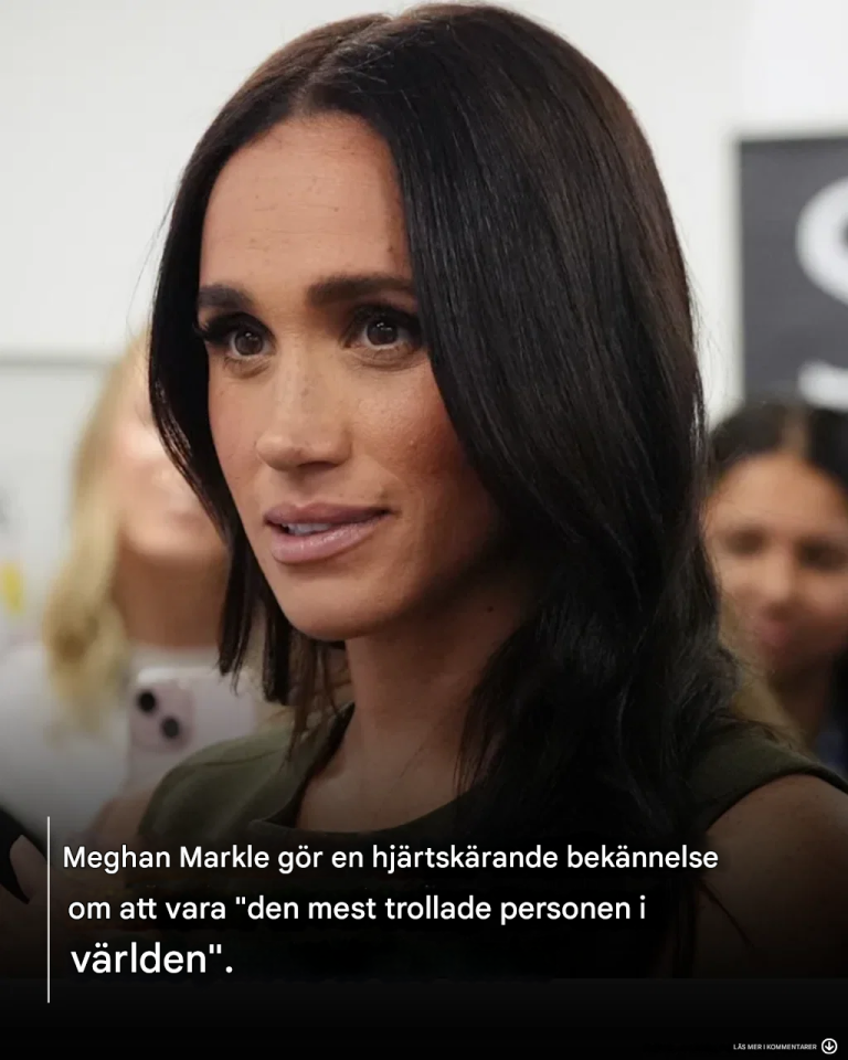 Meghan Markle gör ett hjärtskärande uttalande: Hon är “den mest förtalade personen i världen”.