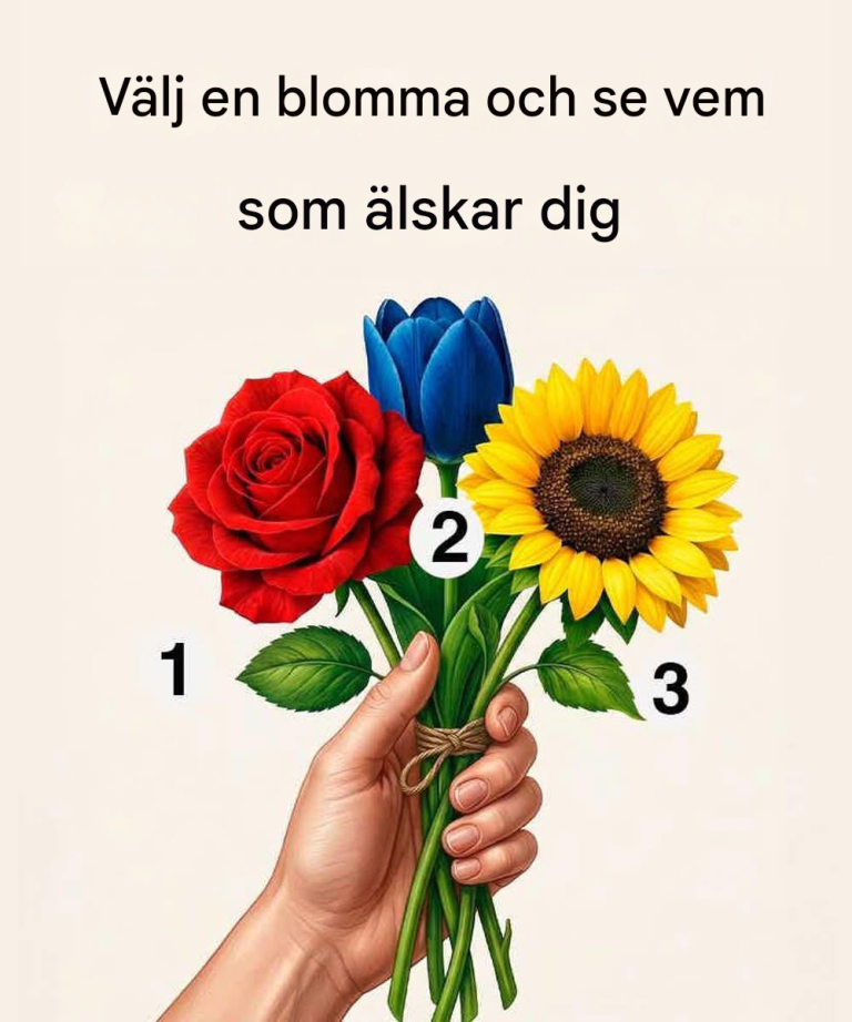 Välj en blomma och se vem som älskar dig