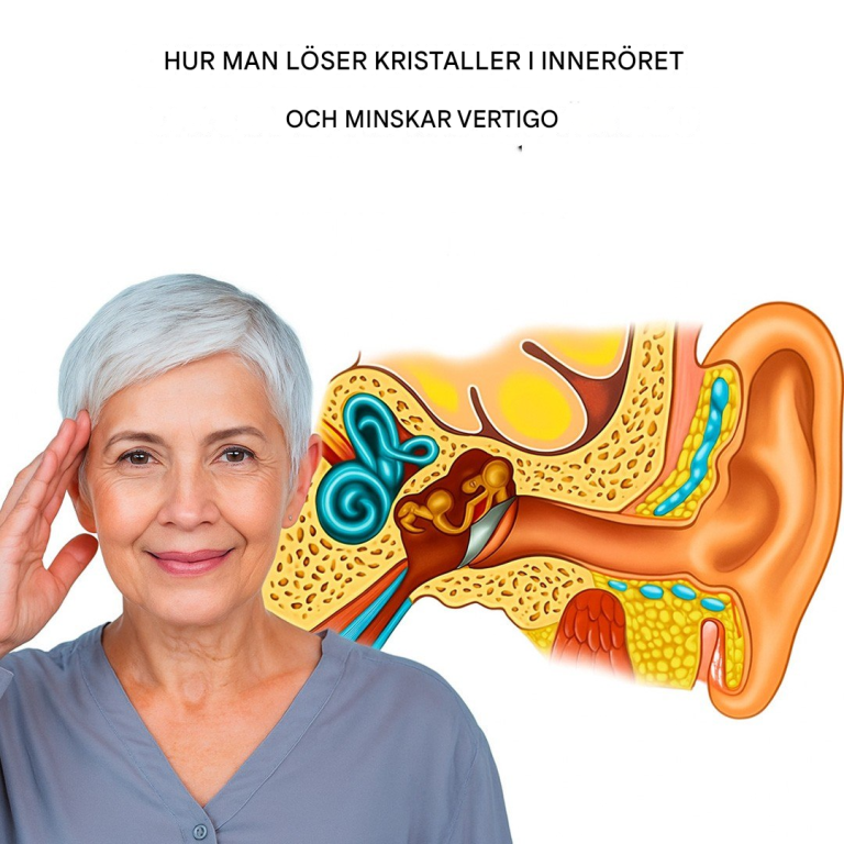 Hur man blir av med kristaller i innerörat och minskar yrsel