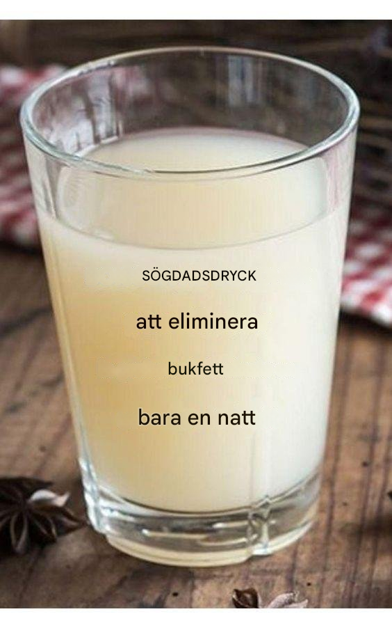 Ett utsökt sätt att gå ner i vikt. Den bästa hemlagade drycken för snabba resultat.