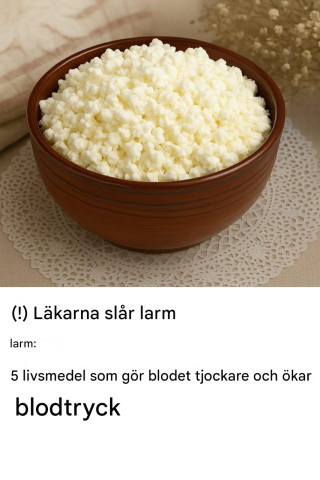 Läkare slår larm: 5 livsmedel som gör blodet tjockare och höjer blodtrycket