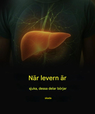 När levern är sjuk börjar dessa delar vara smärtsamma.