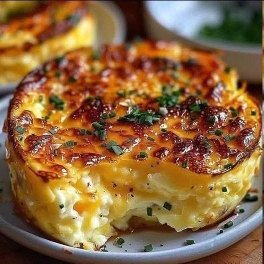 Bakade ägg med keso